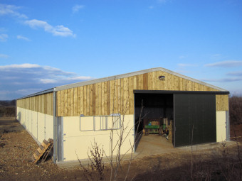 Equestrian steel framed building for riding schools.